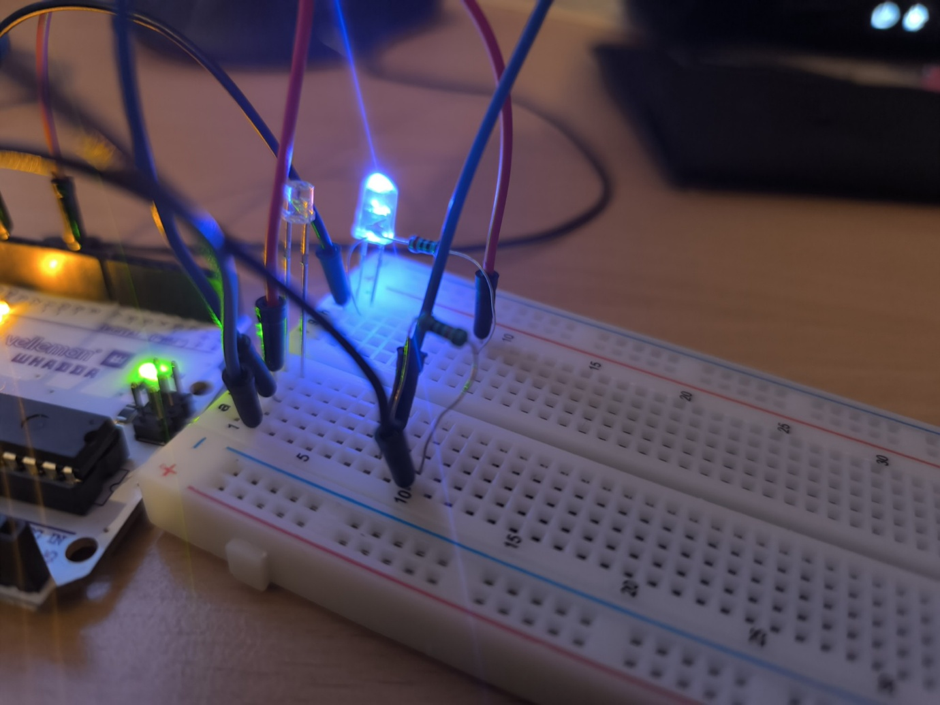breadboard probeersel